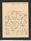 Nachlass Franz Steindachner, Brief von Vladoj Sorljnga an Franz Steindachner (19.07.1904), Inv.Nr. 499.01, Seite 1